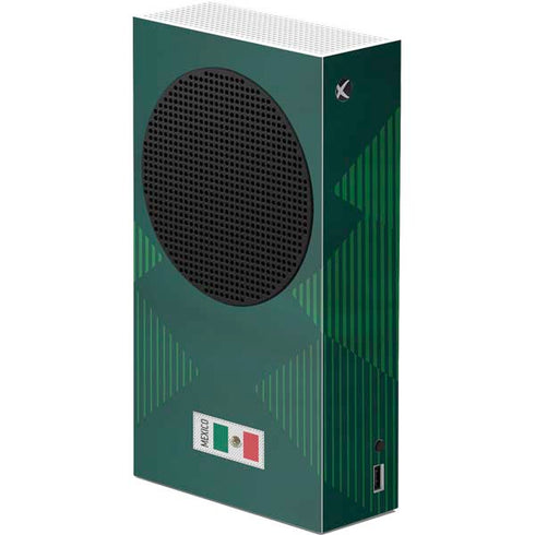 Mexico Soccer Flag Xbox Series S Console Skin